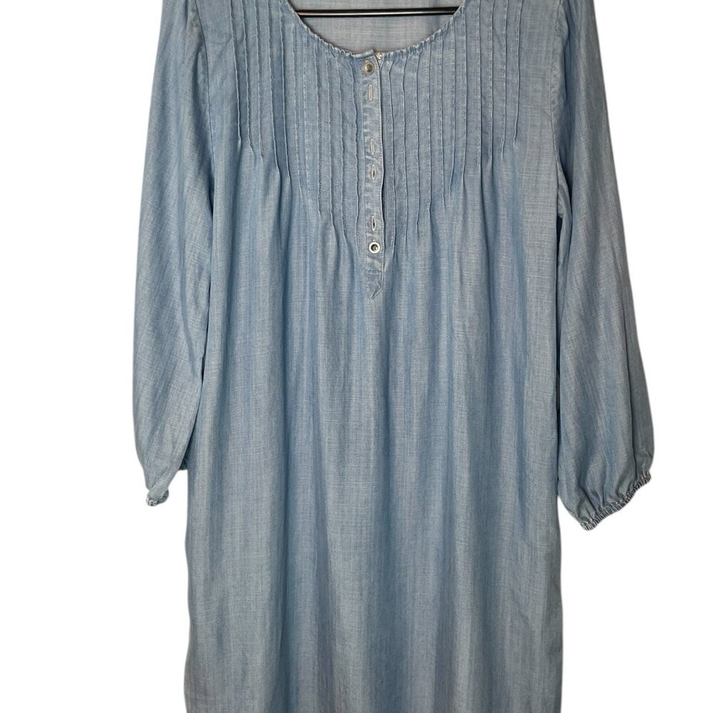 Tommy Bahama‎ Denim Tencel Dress Womens Size Small